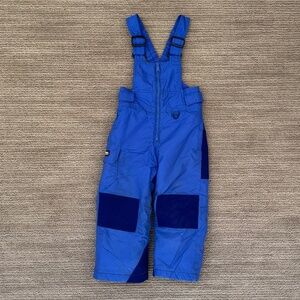 Columbia Youth Snow Bib Overalls - Blue - Youth 4T